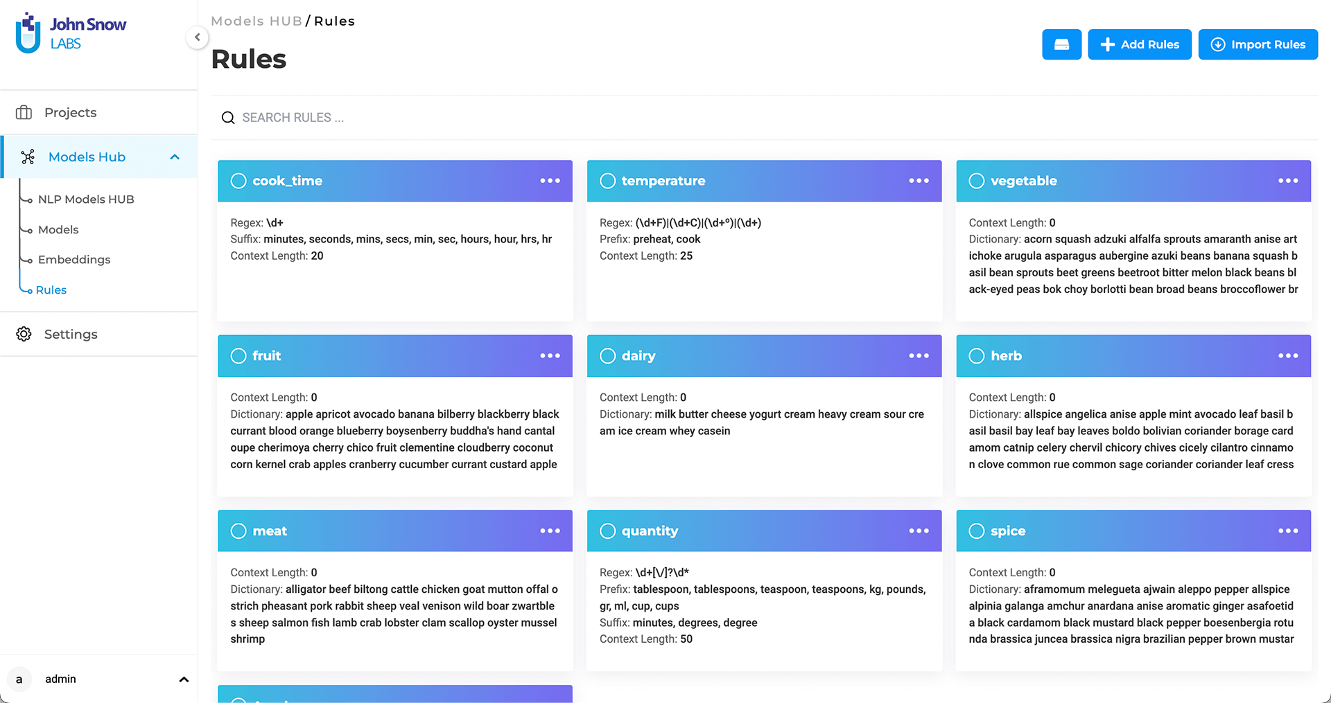 Generative AI Lab Rules