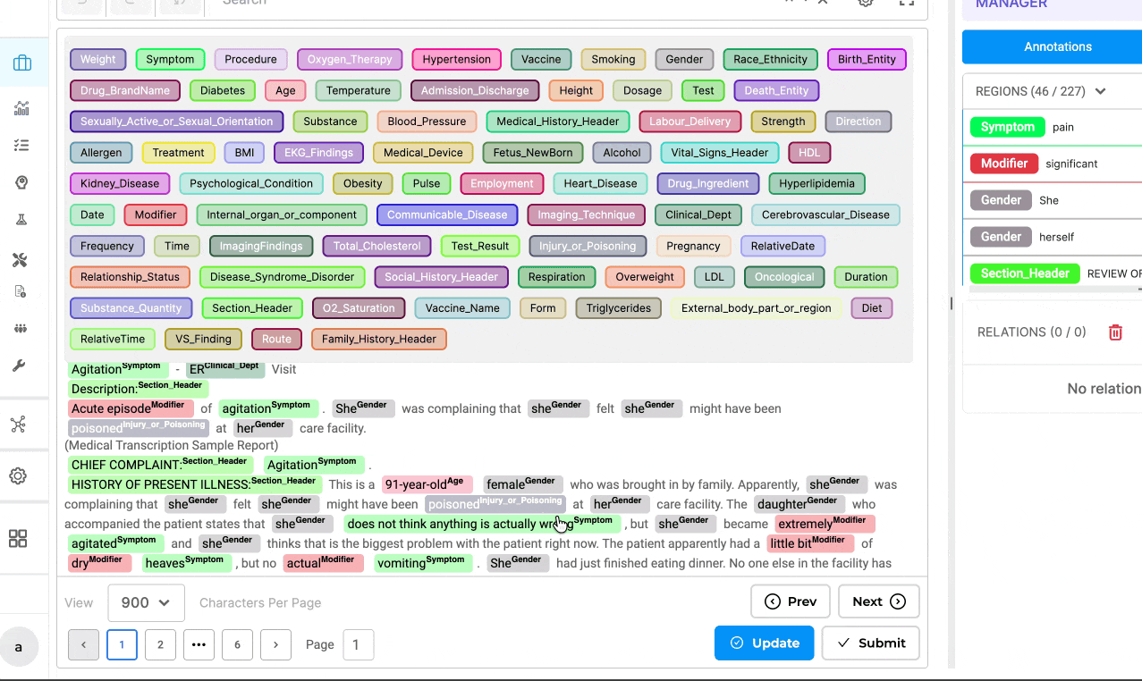 Warning for unreviewed pages in multi-page NER and Visual NER tasks