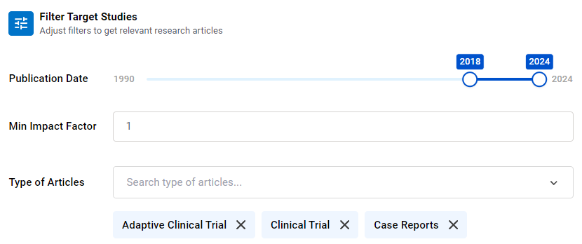 Literature Review - Filter the Target Studies