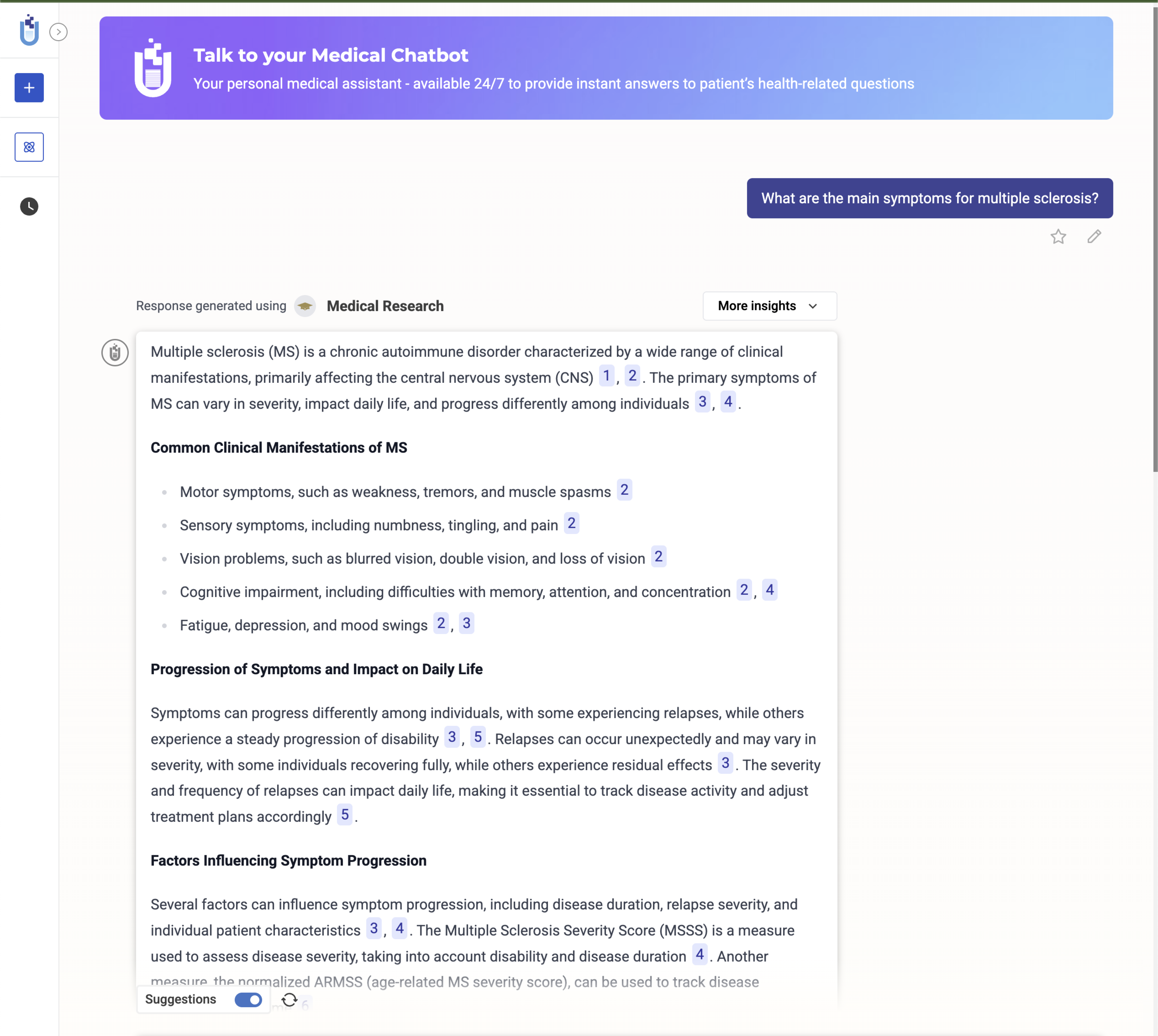 Numbered Format For Citations