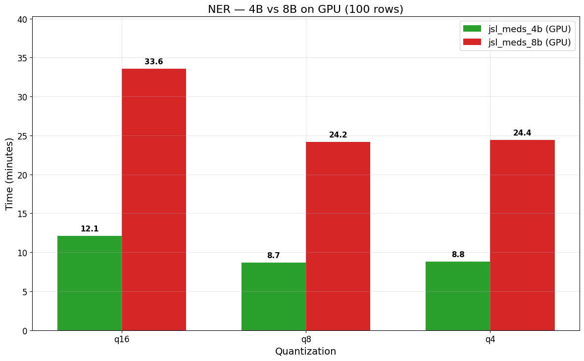 NER 4B vs 8B on GPU