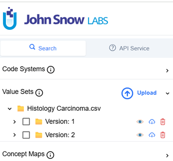 Terminology Service by John Snow Labs